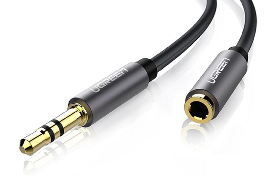 Cáp Audio 3.5mm nối dài 1m Ugreen 10774 (Đen)