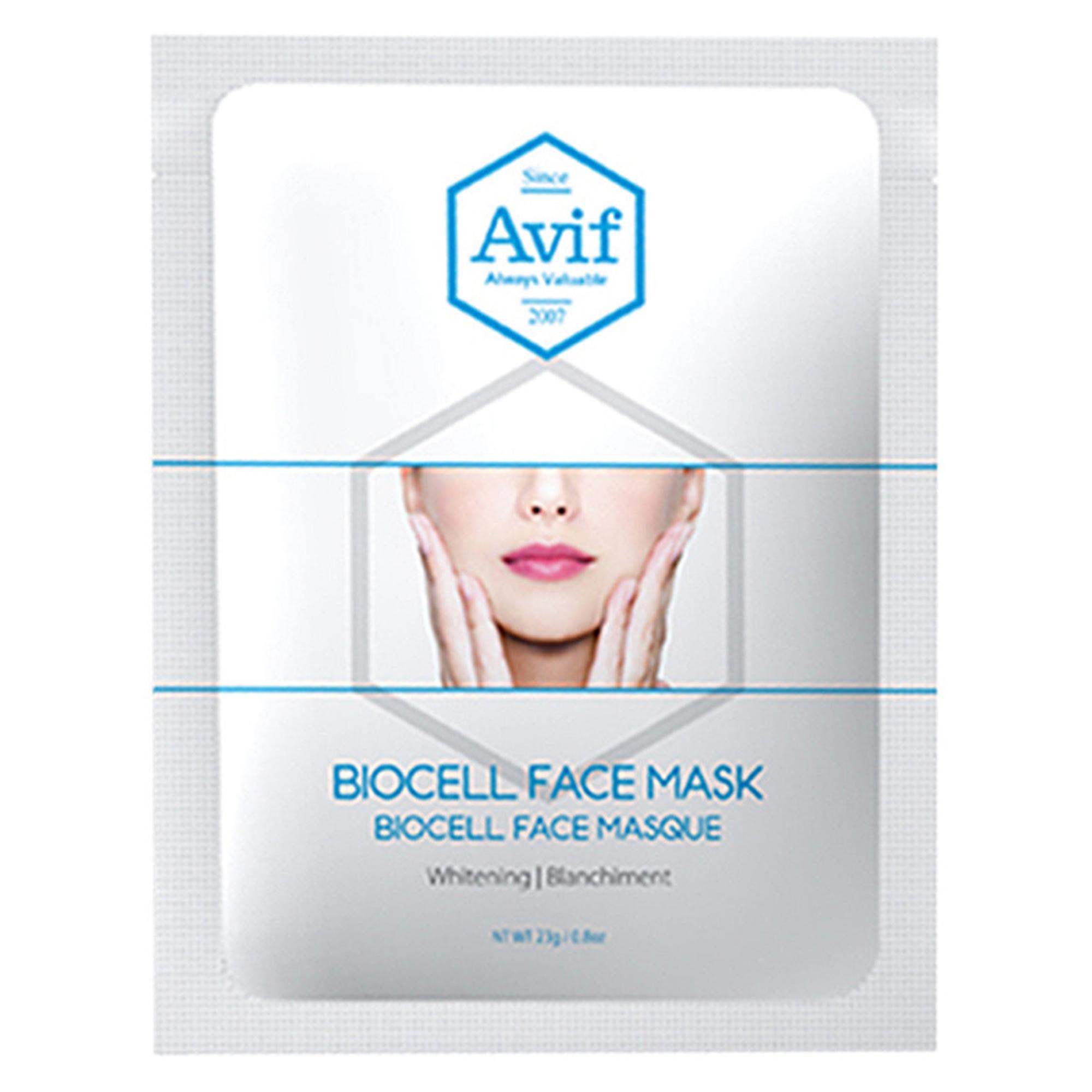 Mặt Nạ Nước Dừa Avif Biocell Làm Trắng Da