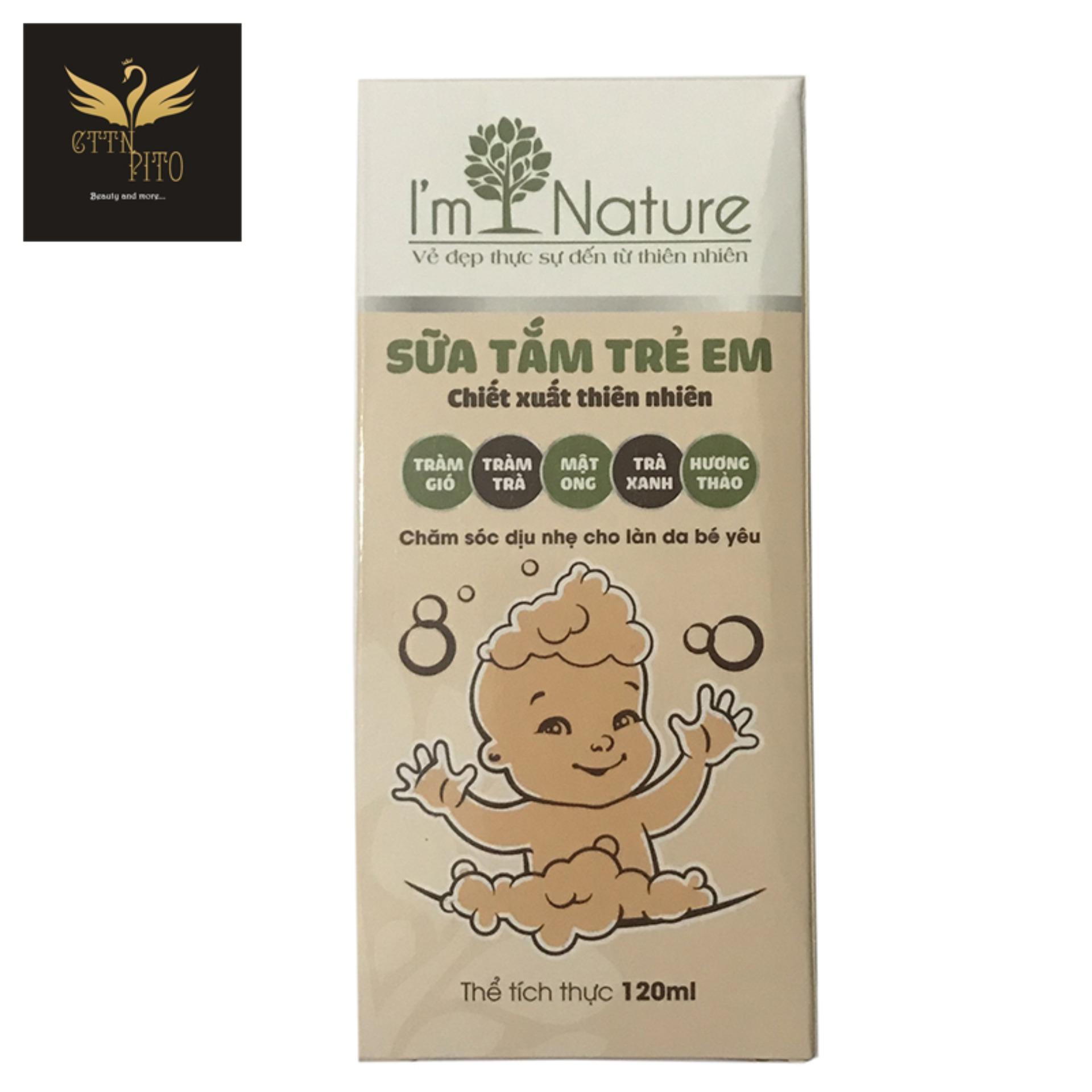 Sữa tắm dành cho trẻ em Im Nature 120ml