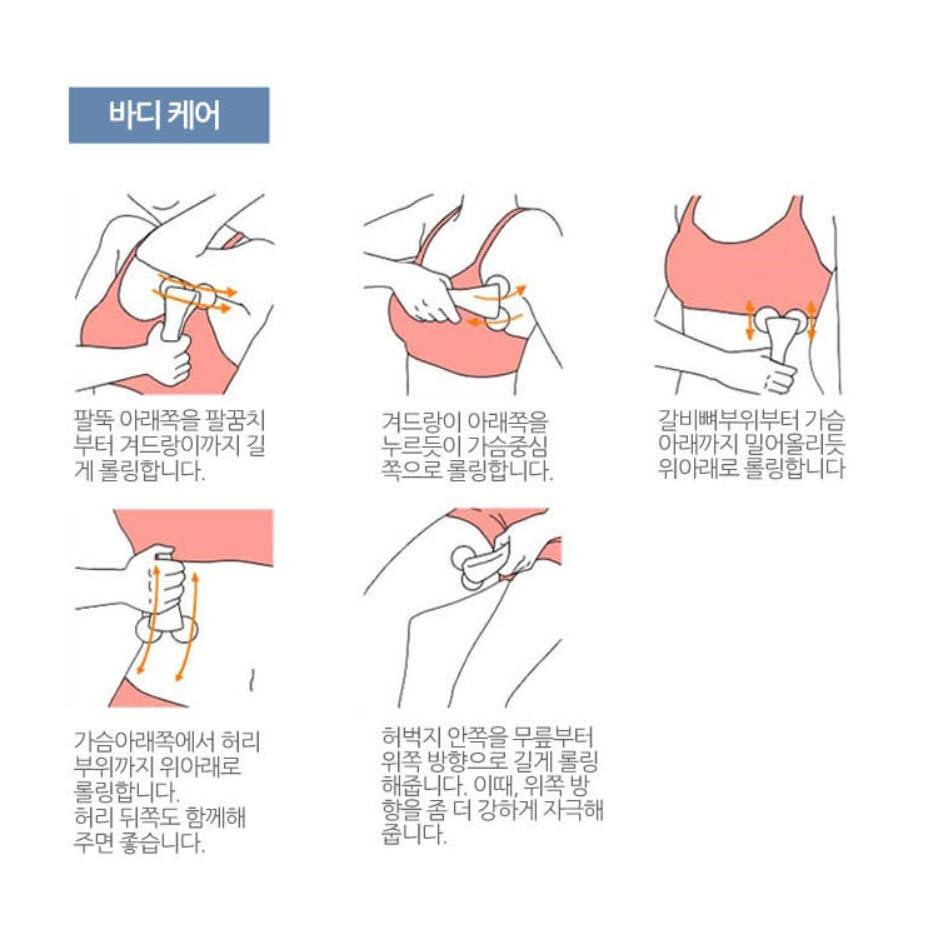 Cây Lăn Massage Mặt 3D Hàn Quốc 