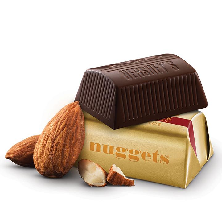 Kẹo Chocolate Hersheys Nuggets Special Dark 299g
