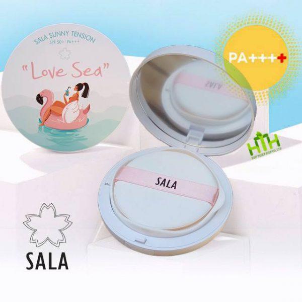 Phấn nước chống nắng Sala Love Sea (TẶNG KÈM CHAI NƯỚC HOA CHIẾT 20ML)