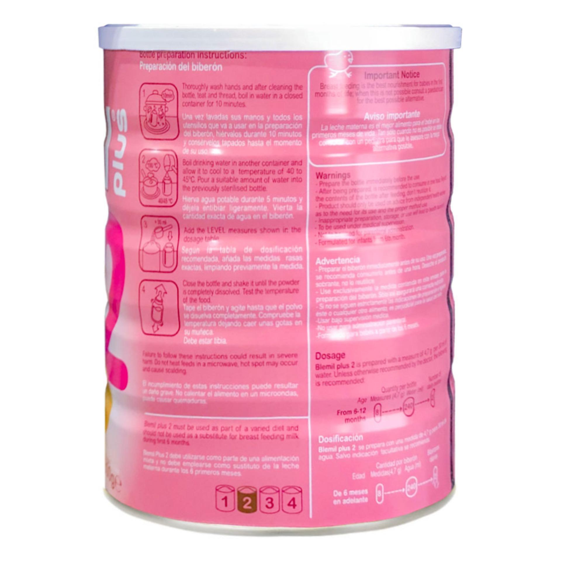 Sữa Bột Blemil 2 800g