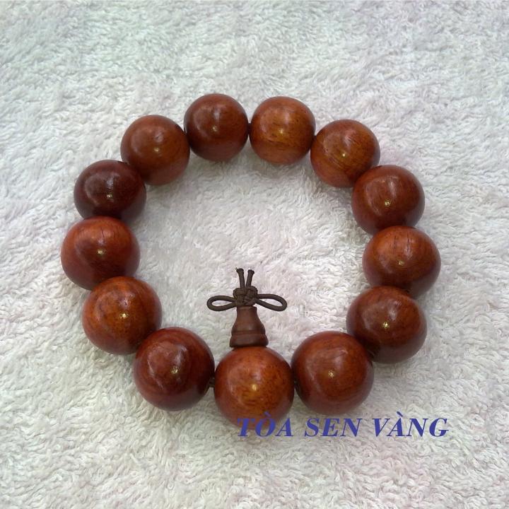 [HCM]Vòng đeo tay gỗ giáng hương 18mm