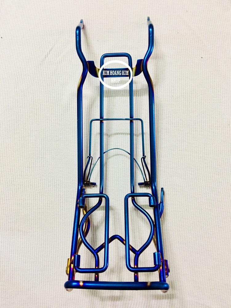 Baga INOX 100% xi Titan dành cho Dream dầy 10li Kim hoàng kim