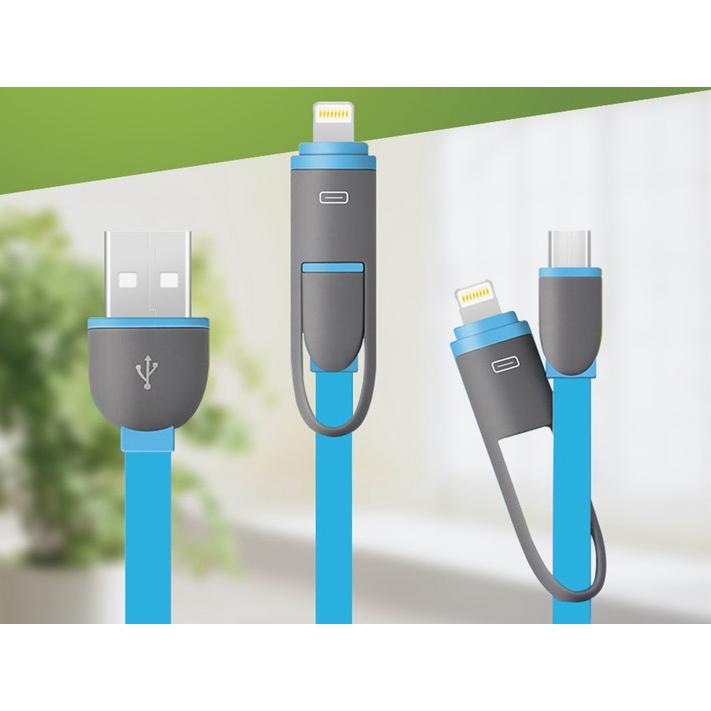 Cáp sạc đa năng cho iPhone iPad Samsung Android Oppo HTC Sky Nokia
