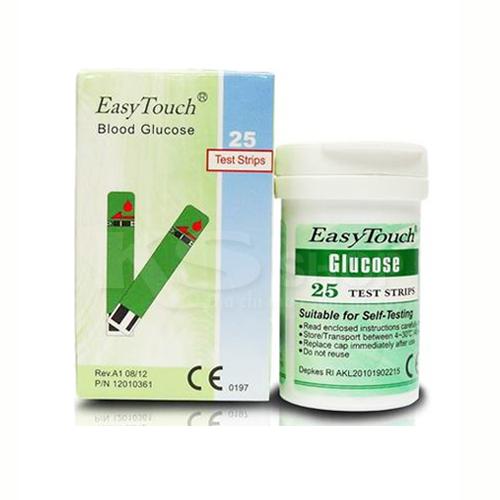 Que thử đường huyết dùng cho máy Easy Touch ET322 ( 25 Que )