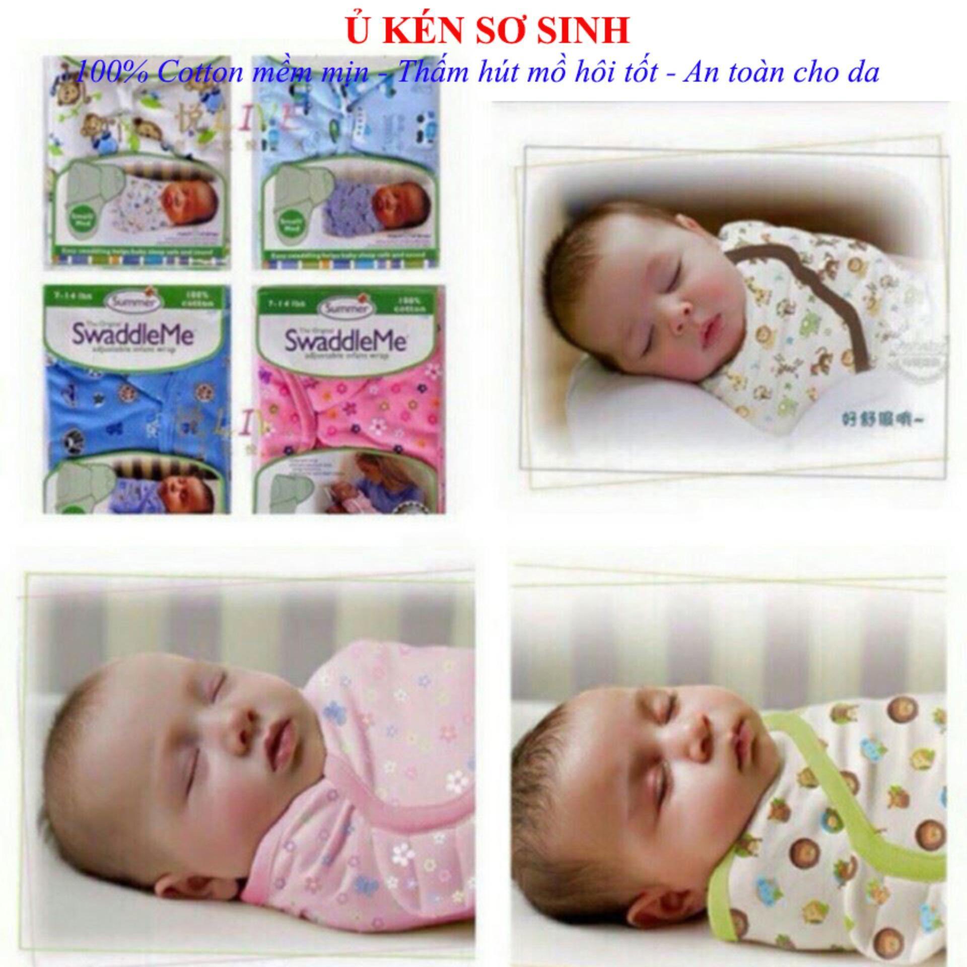 Combo 2 Chăn Quấn Ủ Kén Cho Bé Sơ Sinh