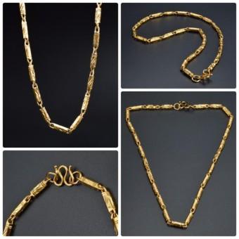 Dây chuyền nam mạ vàng 18K