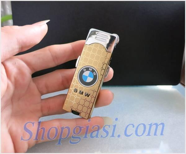 Bật Lửa Khò Rãnh Tay Logo -  Rồng có đèn pin