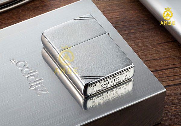 Bật lửa Zippo Mỹ chặt góc 230