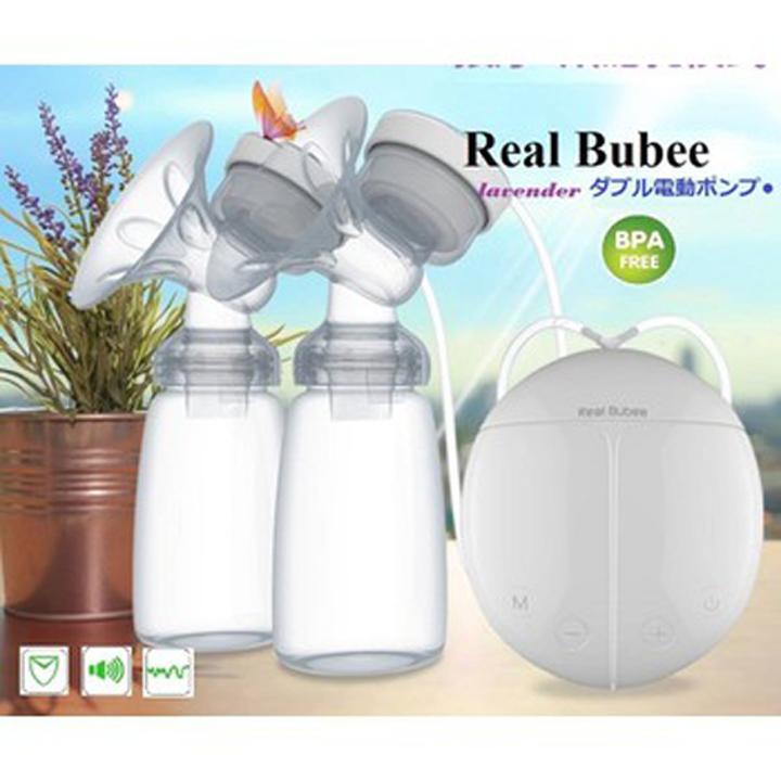 Máy hút sữa điện đôi Real bubee GIÚP MẸ THOÁT KHỎI CƠN TẮC SỮA