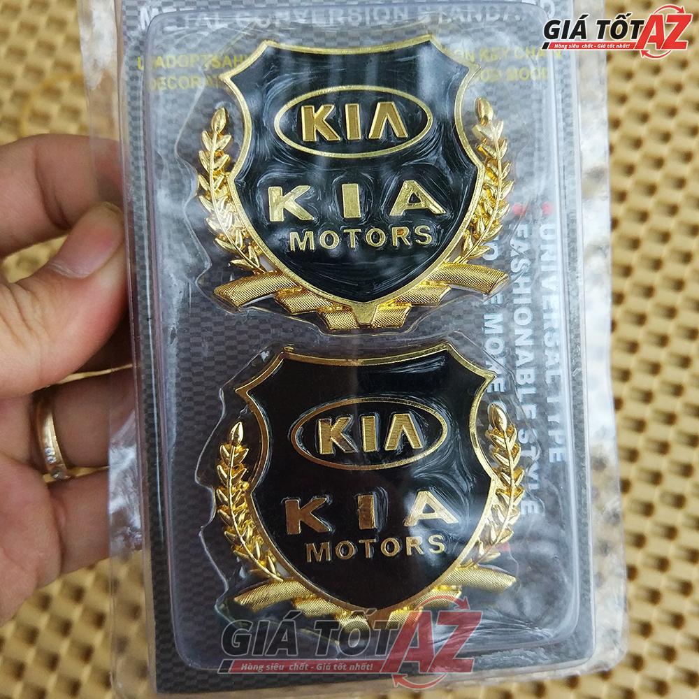 Bộ 02 Huy hiệu logo xe hơi KIA