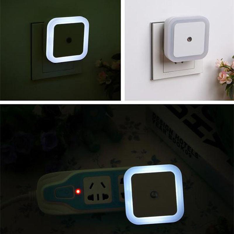 Đèn LED hình vuông cảm ứng ban đêm với nhiều màu sắc sáng chói  Đèn LED tiết kiệm năng lượng mang đến sự lãng mạn, ấm áp cho  phòng ngủ, lối đi hành lang trong nhà