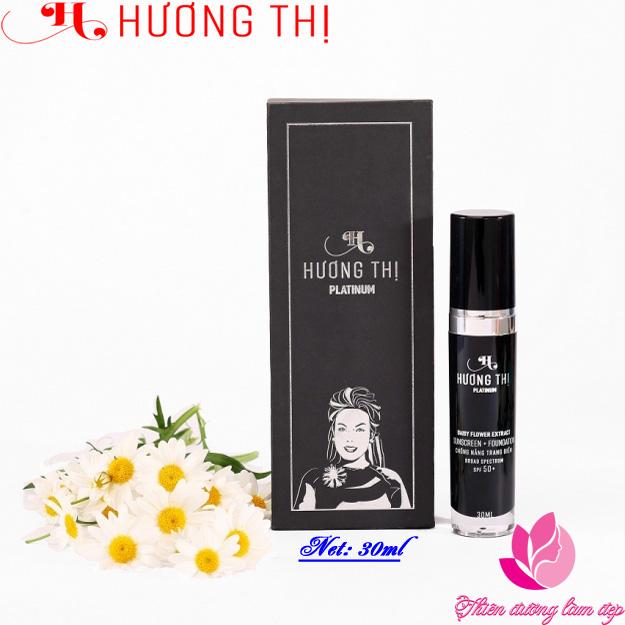 HƯƠNG THỊ PLATINUM - Kem chống nắng trang điểm (30ml)