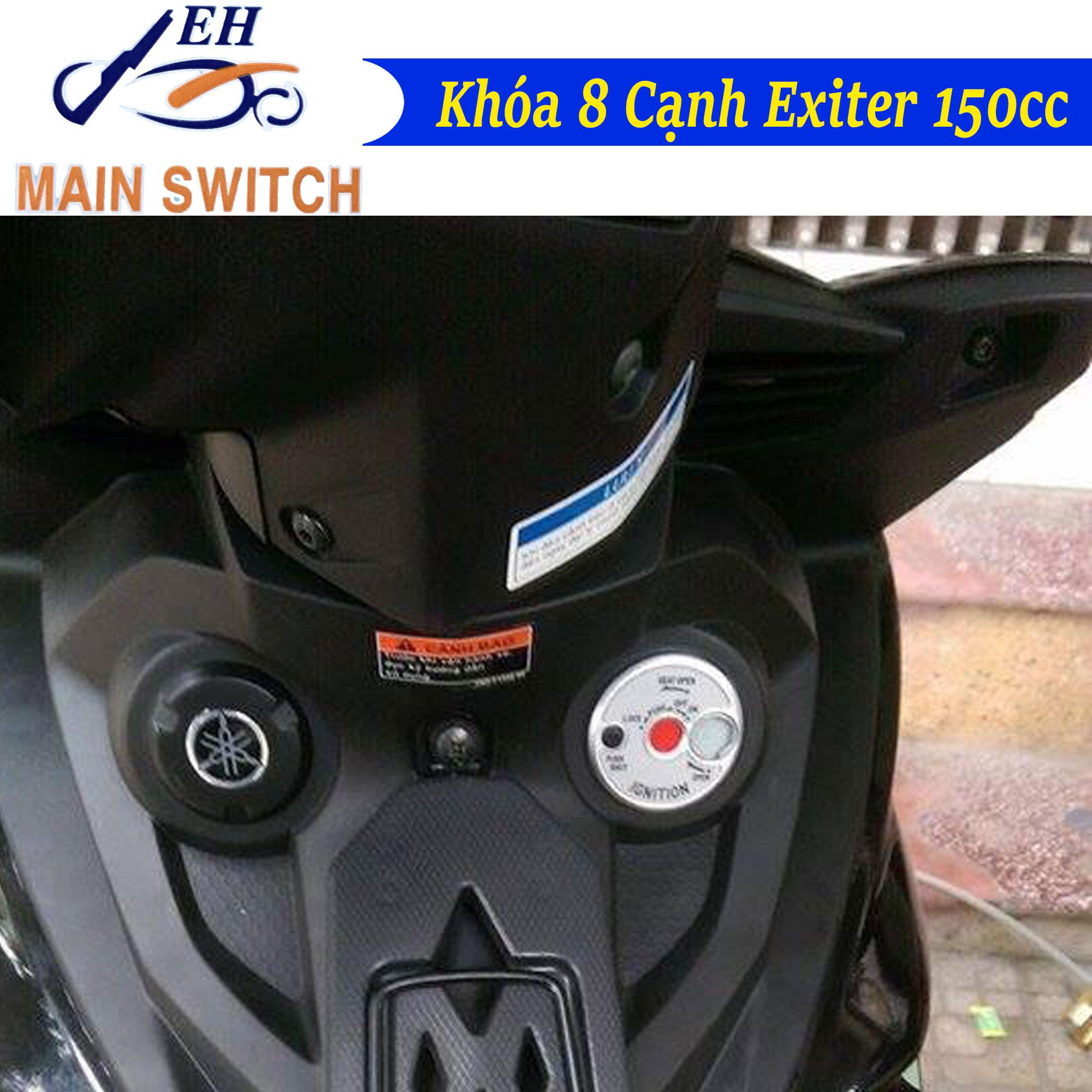 [HCM]Ổ Khóa Chống Trộm  8 Cạnh Xe Exciter 150