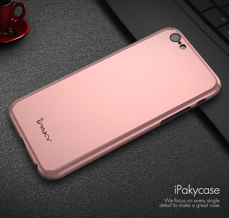 Ốp lưng 360 Ipaky dùng cho Iphone 6 / 6S + Kính cường lực