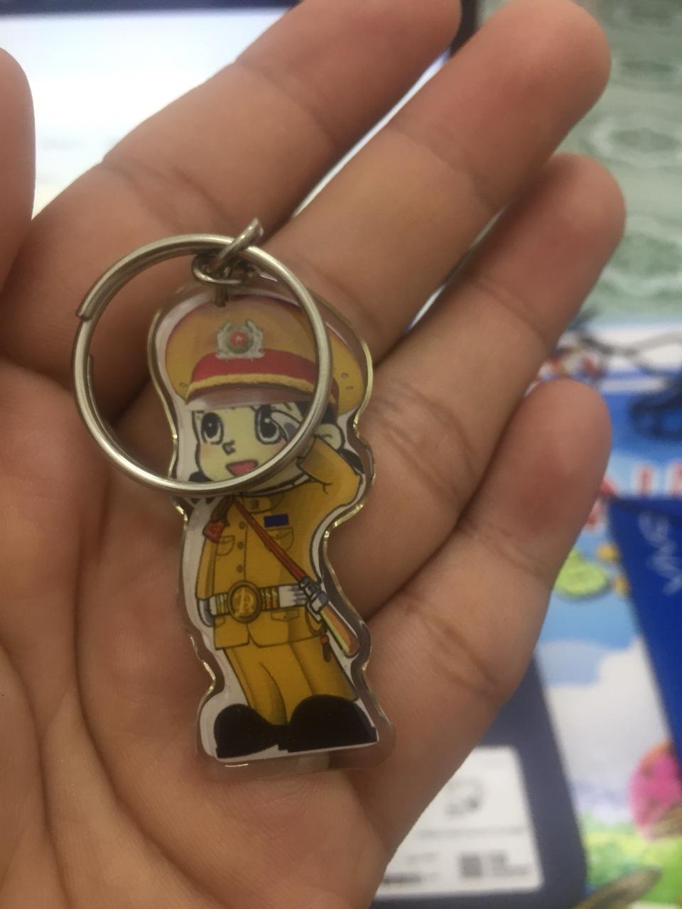 [HCM]Móc Khóa Chibi Công an - Nữ CSGT