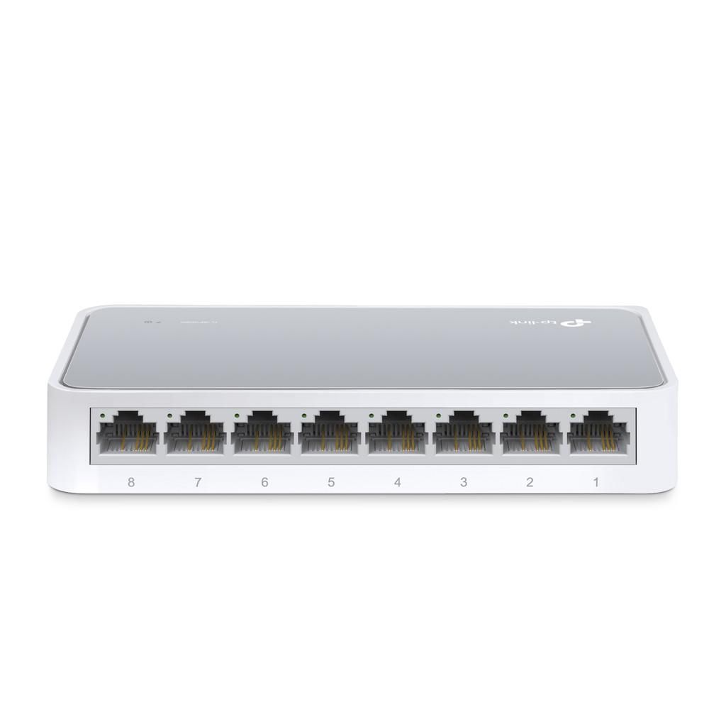 Switch TP-Link SF1008D 8 port (Trắng) - HÃNG PHÂN PHỐI CHÍNH THỨC