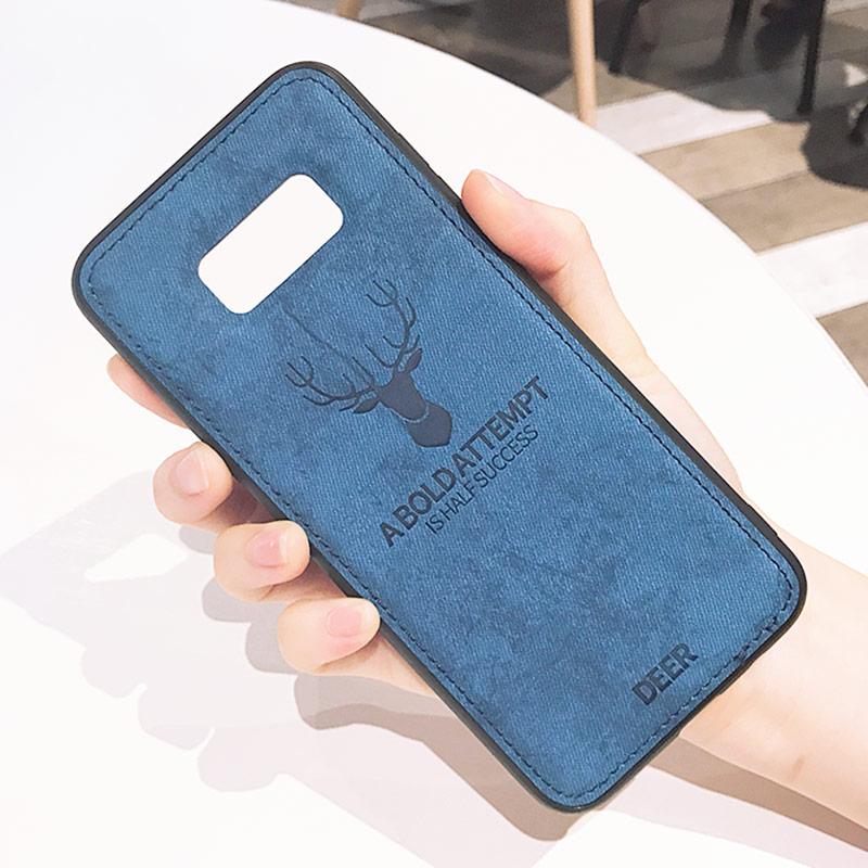 [HCM]Ốp Lưng Samsung Galaxy S8 Plus - vải Jean mịn