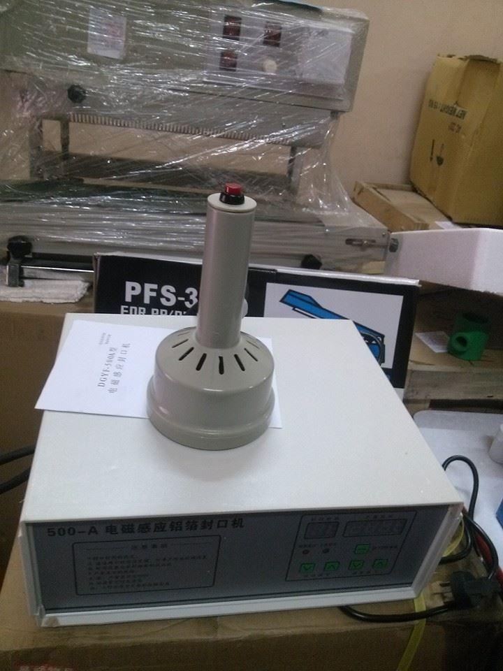 [FreeshipMax]Máy dán màng seal chai lọ 500A