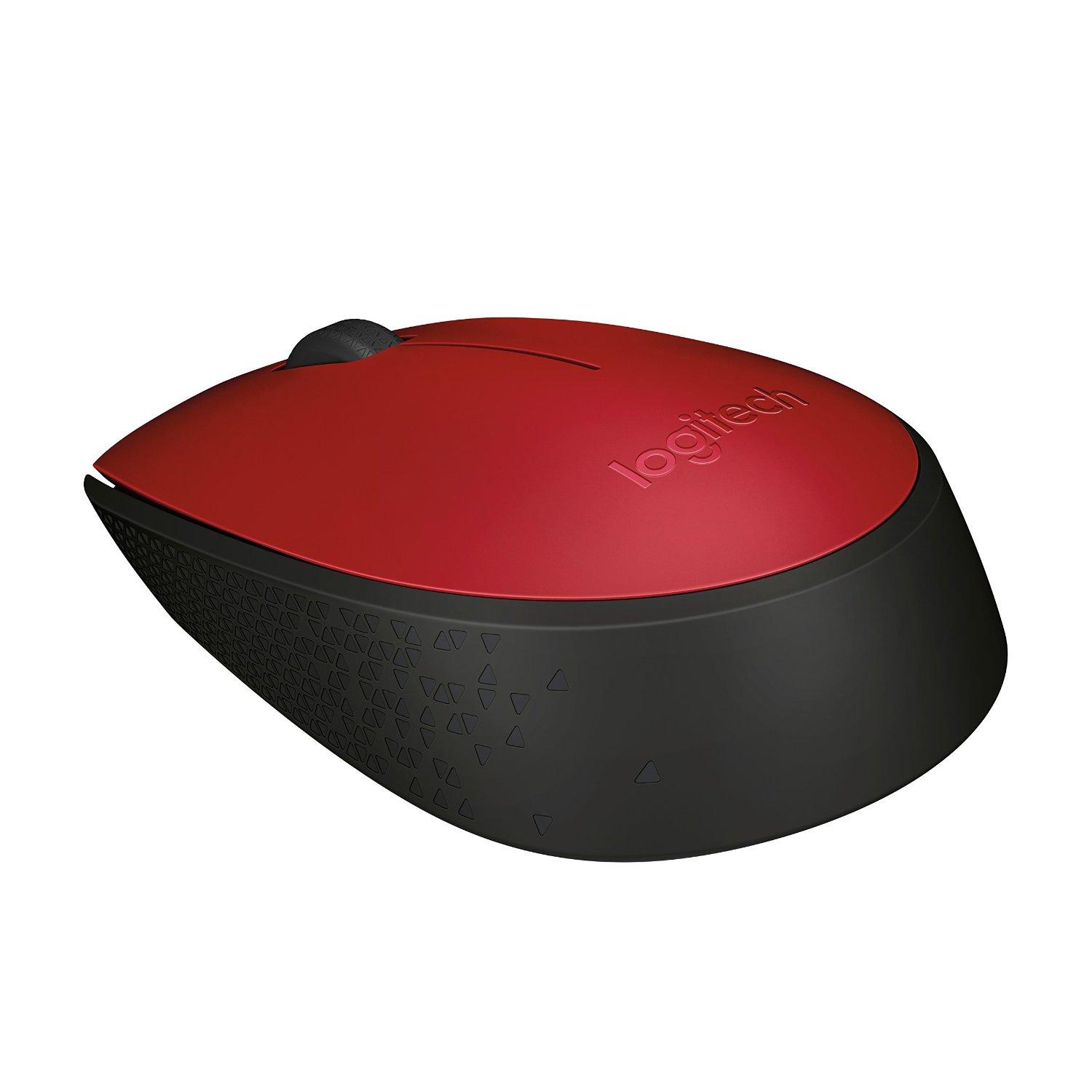 Chuột không dây LOGITECH M171 (Đỏ)