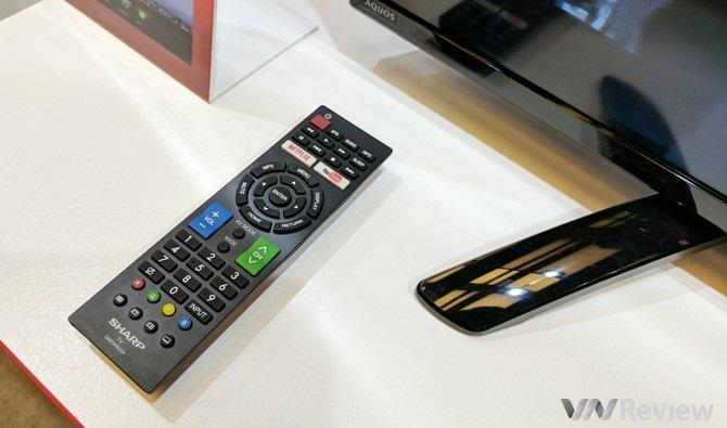Điều khiển tivi SHARP Internet LCD-LED (đen)