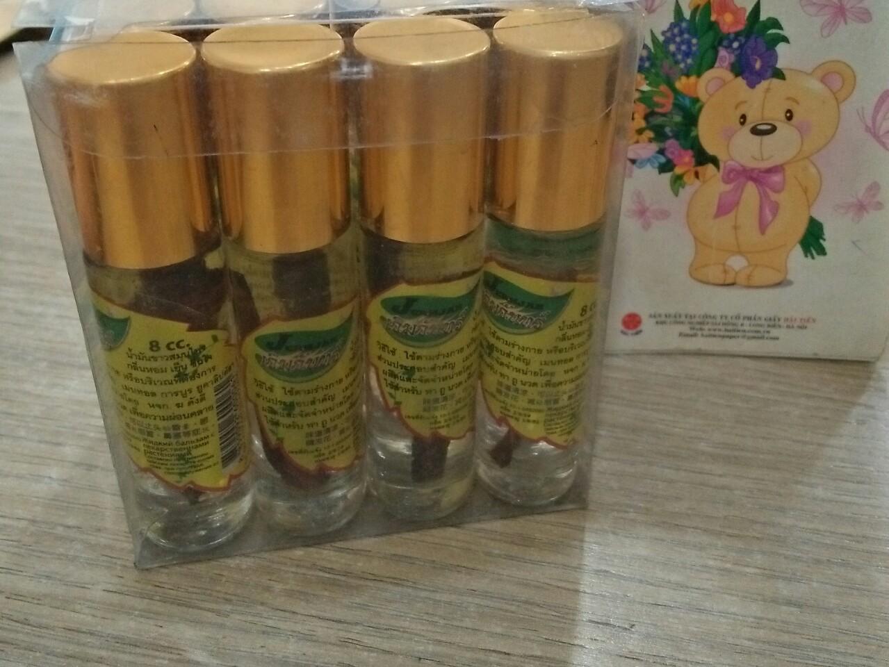 Combo 2 Dầu nóng hương quế Jermjan Thái Lan 8cc