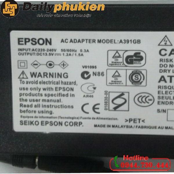 Adapter nguồn máy Scan Epson 13.5V