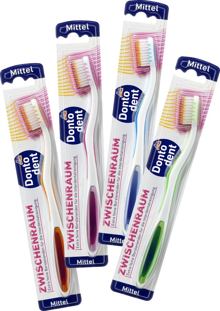 Bàn Chải Đánh Răng Dontodent Mittel - Đức (nhiều màu)
