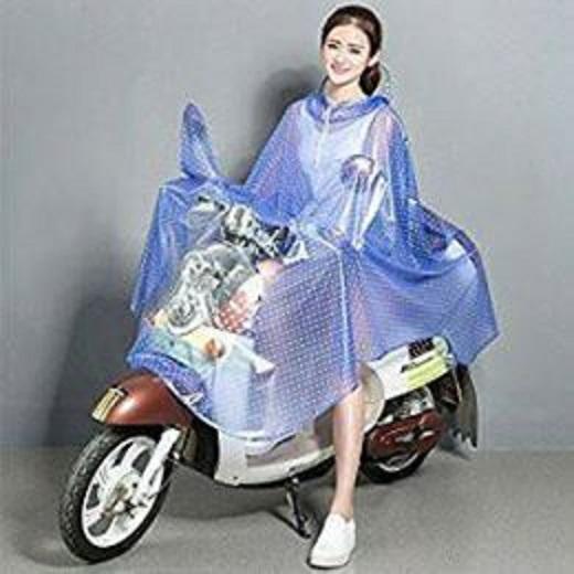 Áo mưa chấm bi 1 đầu