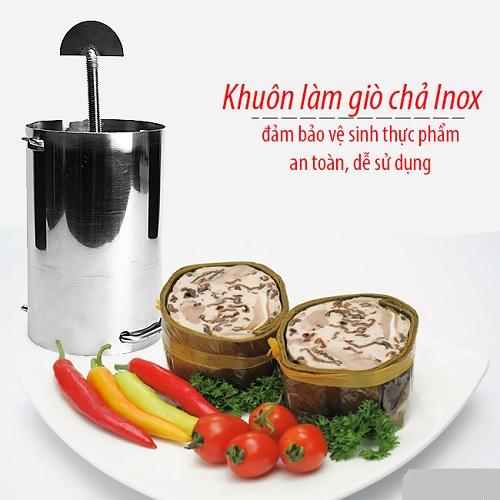 Khuôn làm giò chả inox BigStar 0.5kg