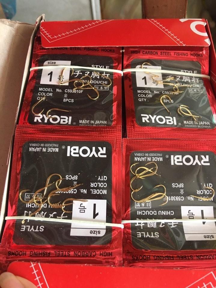 Lưỡi Câu Đơn CHINU RYOBI JAPAN