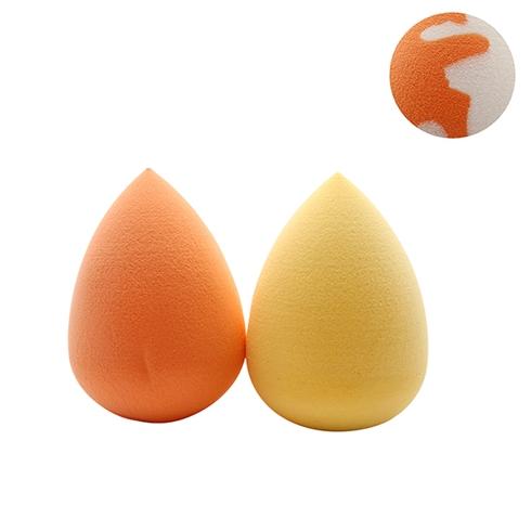 Bông mút tán kem nền hình giọt nước Nhật Bản