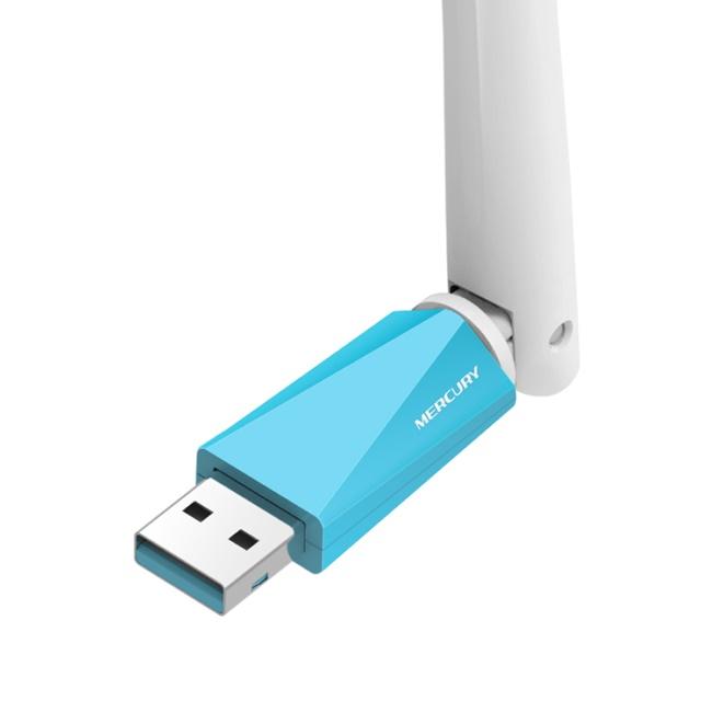 Bộ thu sóng wifi Mercury MW150UH dành cho PC (Tự nhận Driver)