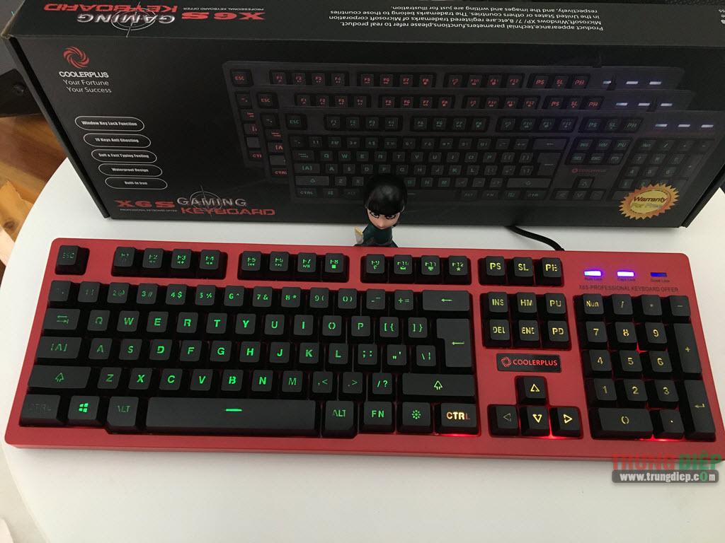 Bàn phím Gaming Coolerplus X6S