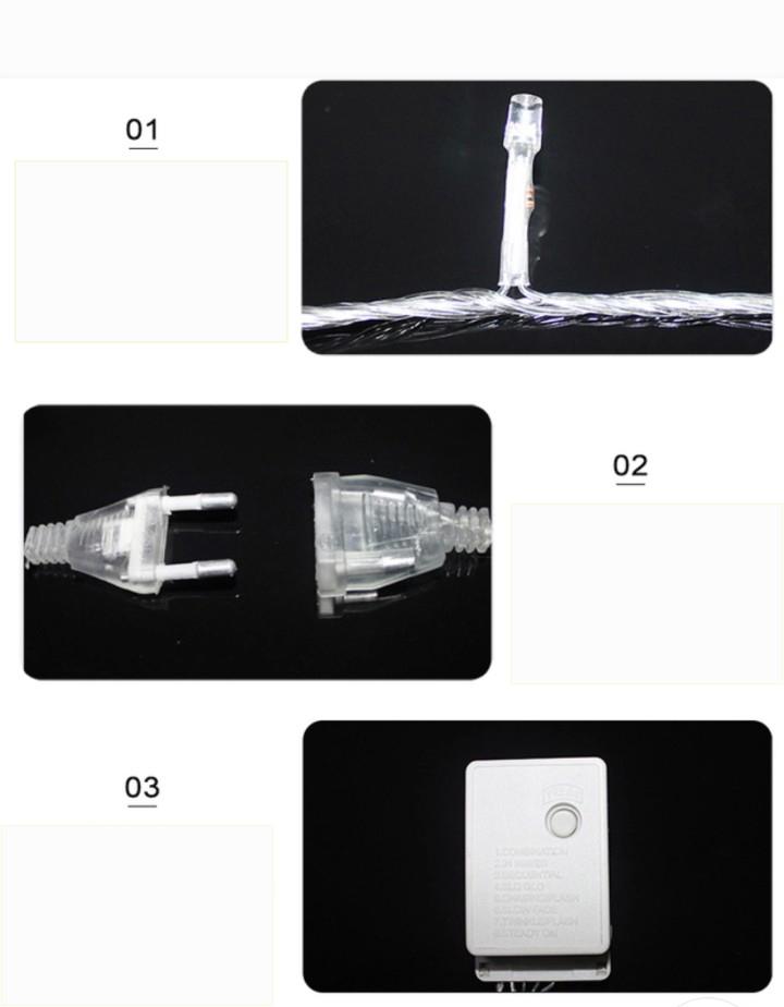 Đèn led rèm trang trí bươm bướm