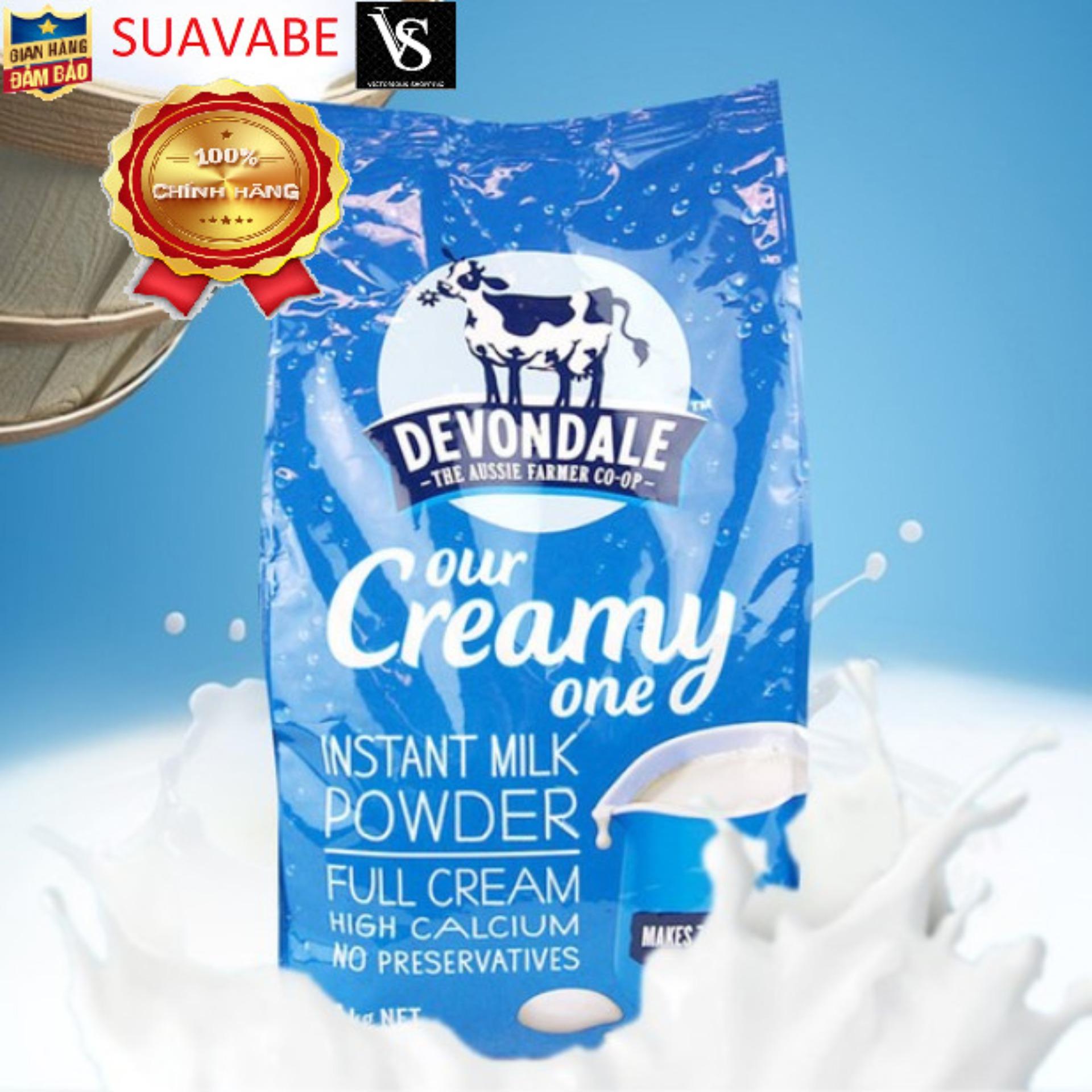 Sữa nguyên kem dạng bột Devondale 1kg