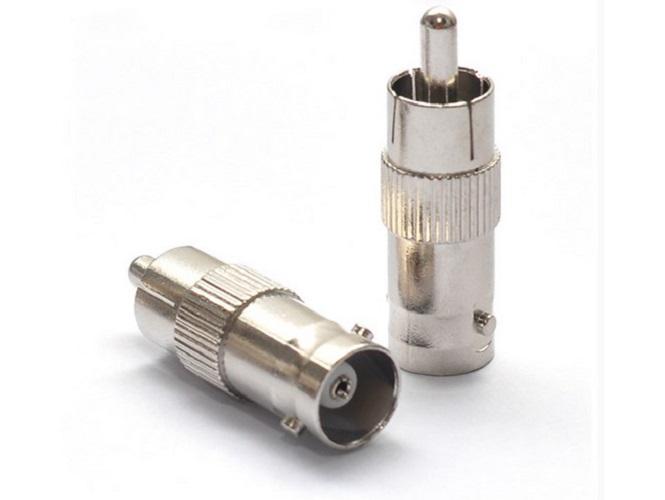 Đầu chuyển jack BNC sang AV/RCA (mạ Kẽm)