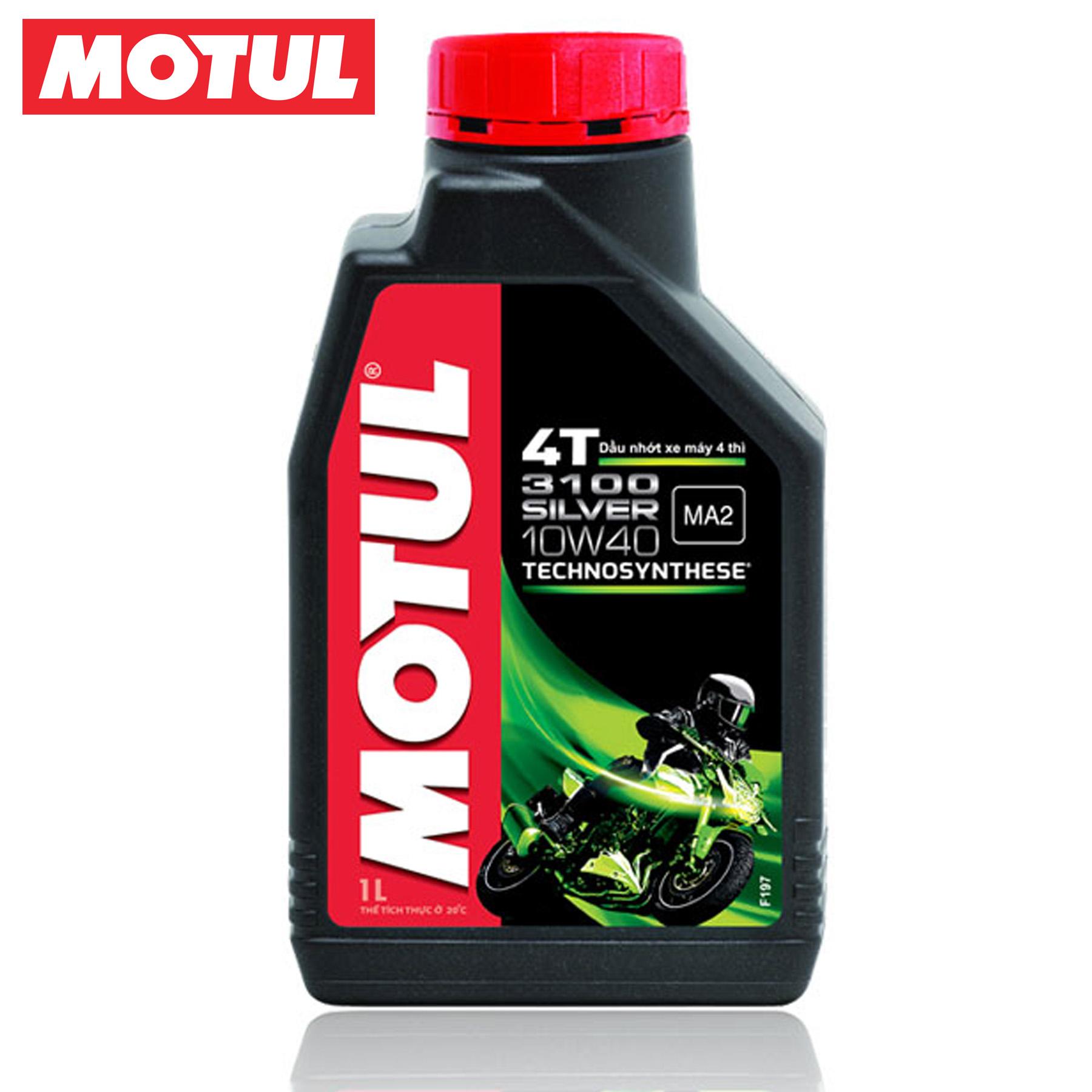 Nhớt cao cấp xe số Motul 3100 Silver 10W40 1L