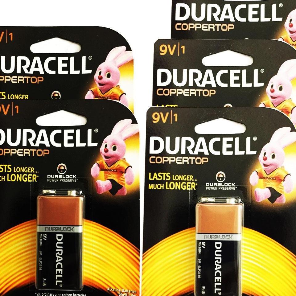 Bộ 5 viên Pin 9V Duracell 