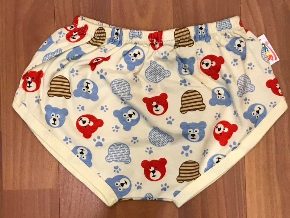 Bộ 5 Quần Chip Hoạt Hình 100% cotton cho bé