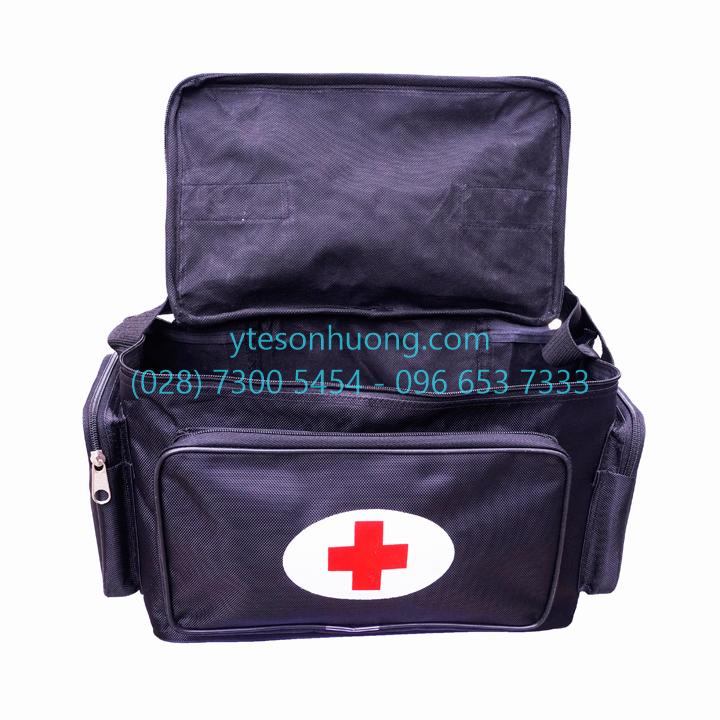 Túi cứu thương Đen Lớn 34cm x 22cm x 22cm