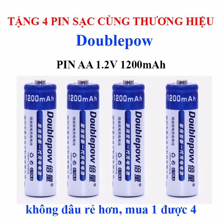 Bộ sạc pin AA/ AAA – Tặng 4 cục pin sạc