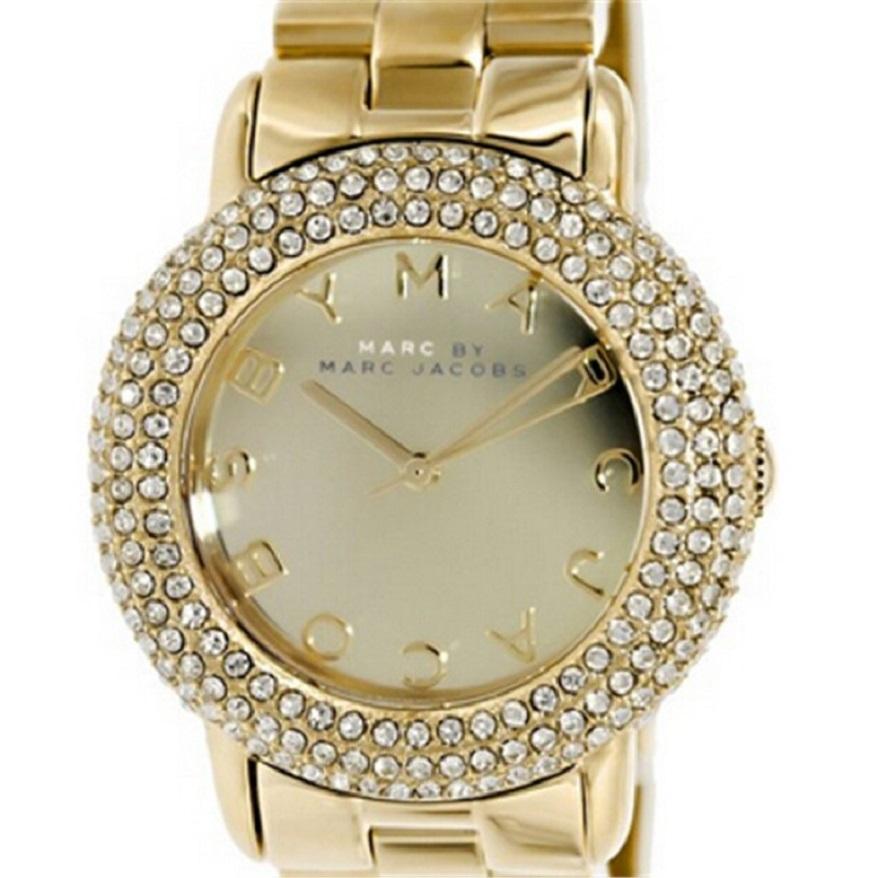 Đồng hồ nữ Marc Jacobs MBM3191 vỏ thép size 36mm (Vàng)