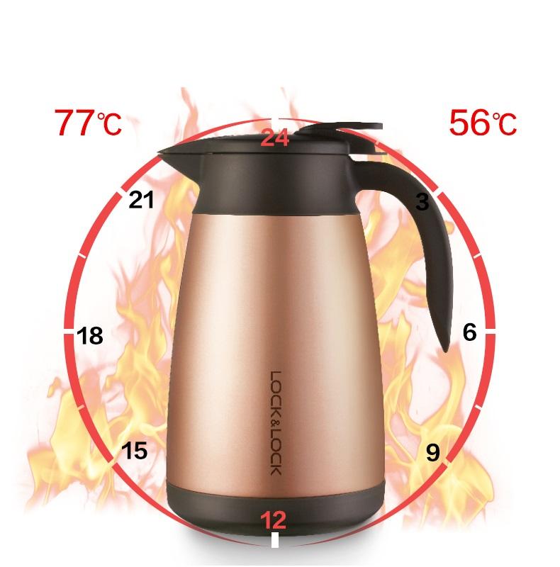 Bình giữ nhiệt Lock&Lock Delicate Coffee Pot 1.9 lít - LHC1434