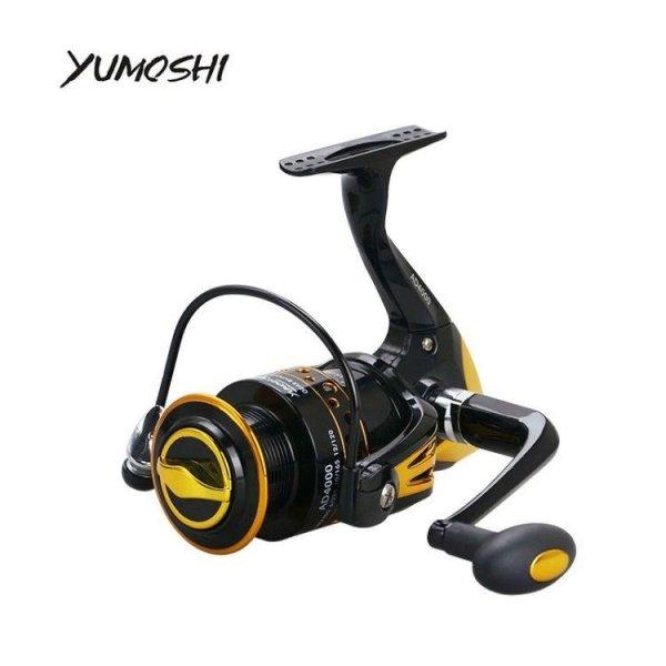 Máy Câu Cá Cỡ Lớn Yumoshi AD 12 bạc đạn ( đồ câu cá Giang Nam )