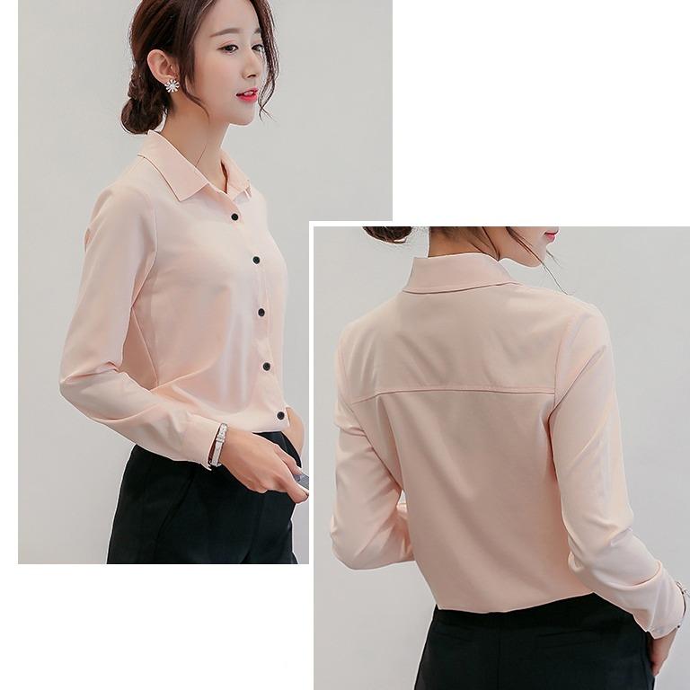 Áo Sơ Mi Nữ Cao Cấp YAME TH366H - Màu Hồng