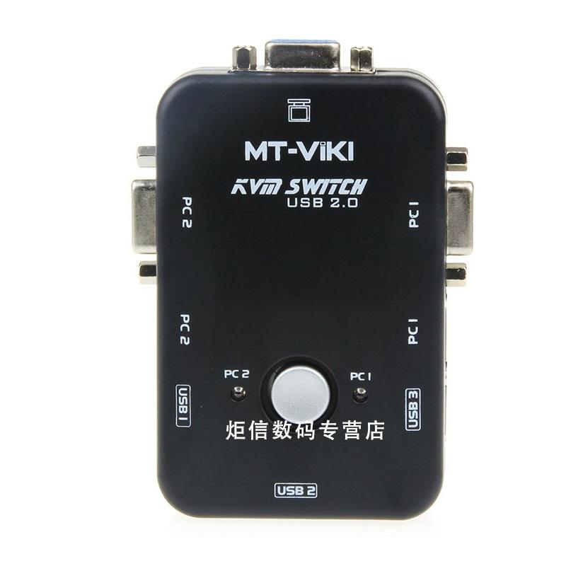 USB KVM Switches 2 ports MT- VIKI (Đen)