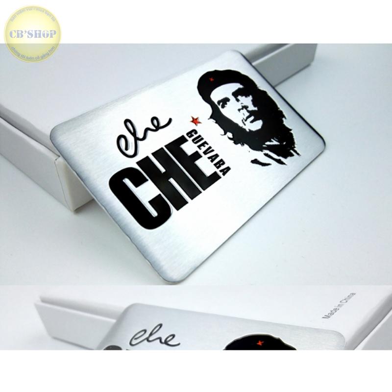Tem kim loại in hình anh hùng CHE GUEVARA (CB-Shop)